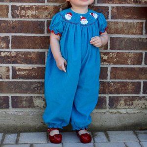 Smocked Santa Bubble